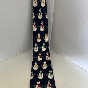 Snowman Xmas theme necktie.